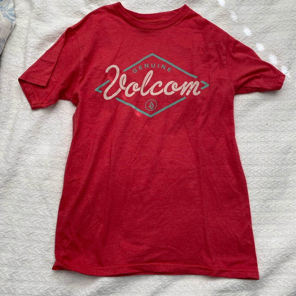 Volcom genuine shirt Size S red